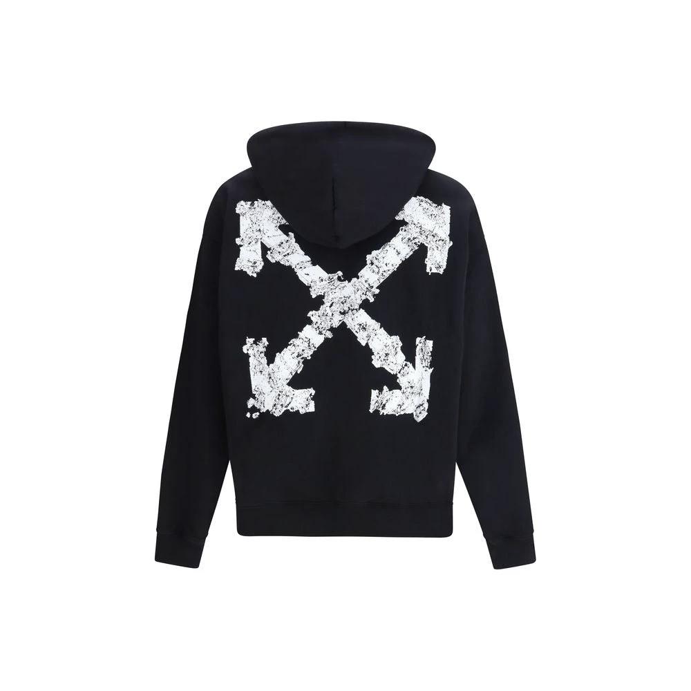 Off-White Schwarzer Baumwoll-Sweatshirt by Off-White