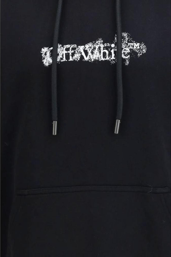 Off-White Schwarzer Baumwoll-Sweatshirt by Off-White