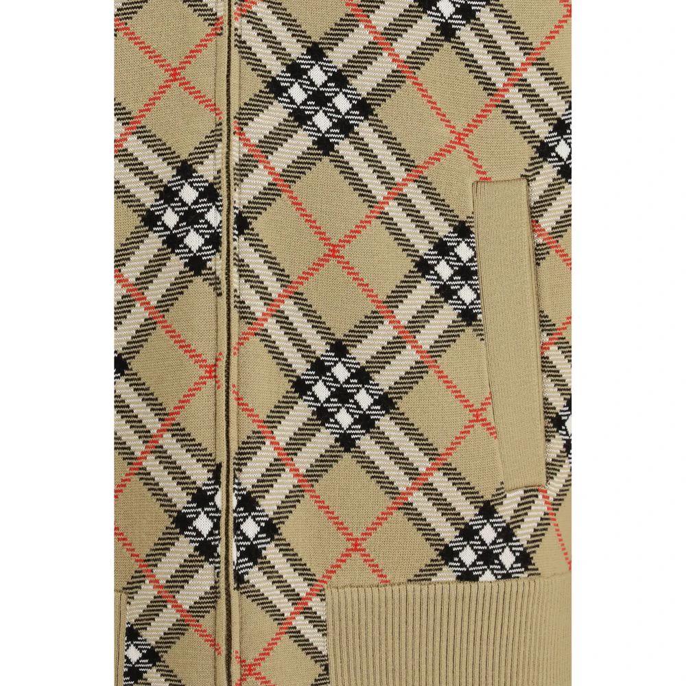 Burberry Beige Woll-Bomberjacke by Burberry