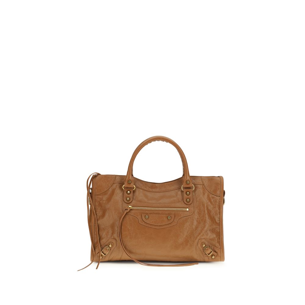 Balenciaga Beige Lamm Ovis Aries Aries Handtasche by Balenciaga