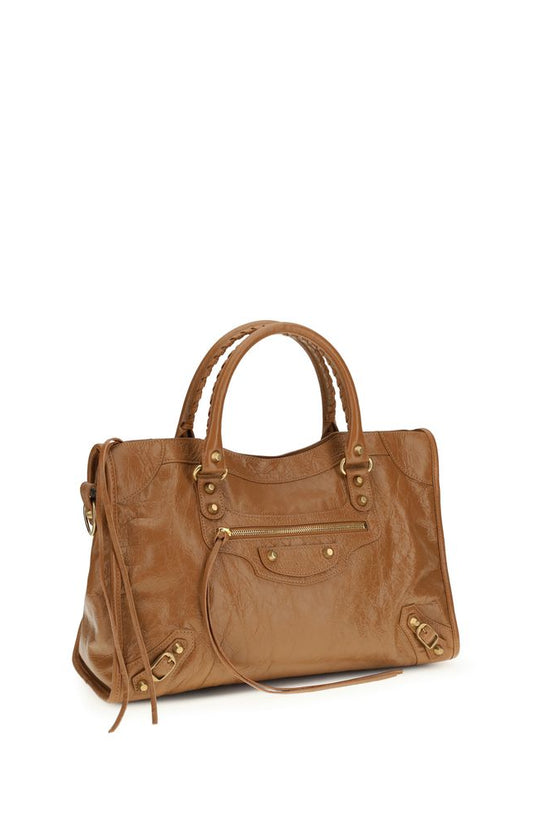 Balenciaga Beige Lamm Ovis Aries Aries Handtasche by Balenciaga
