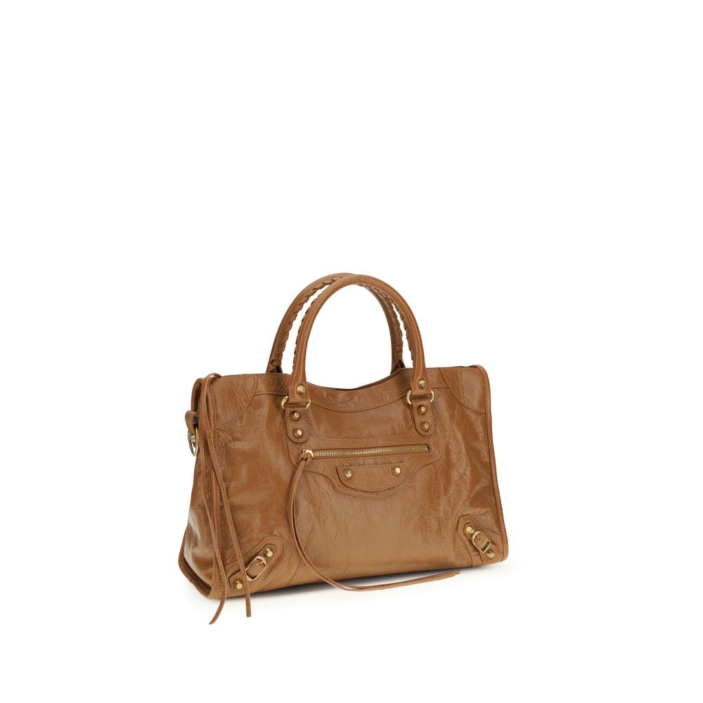 Balenciaga Beige Lamm Ovis Aries Aries Handtasche by Balenciaga