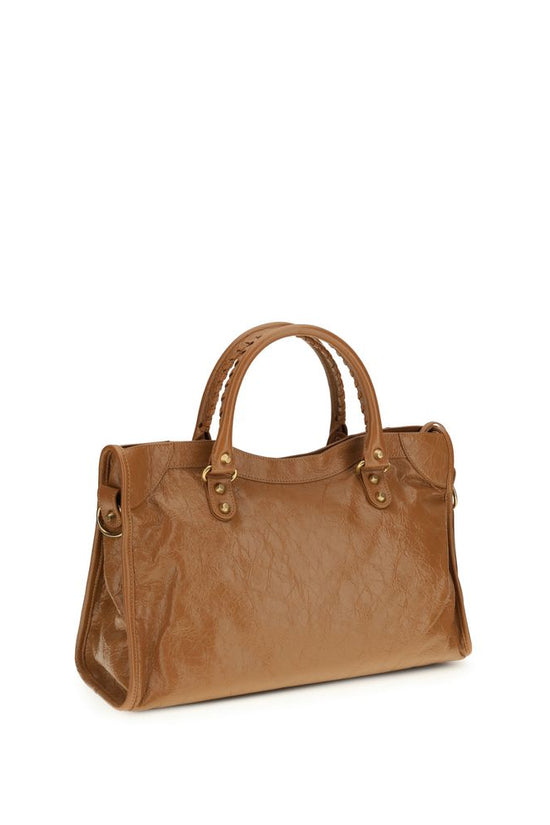 Balenciaga Beige Lamm Ovis Aries Aries Handtasche by Balenciaga