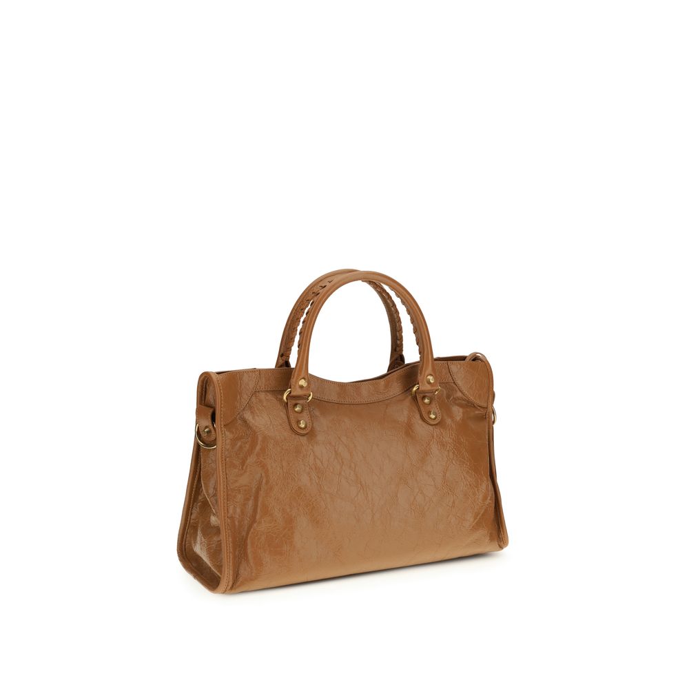 Balenciaga Beige Lamm Ovis Aries Aries Handtasche by Balenciaga