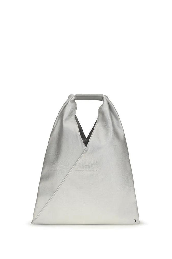 MM6 Silberne Handtasche aus Polyethylen by MM6