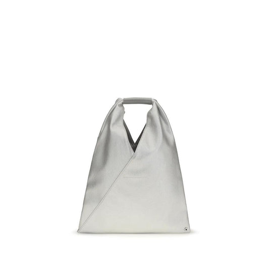 MM6 Silberne Handtasche aus Polyethylen by MM6