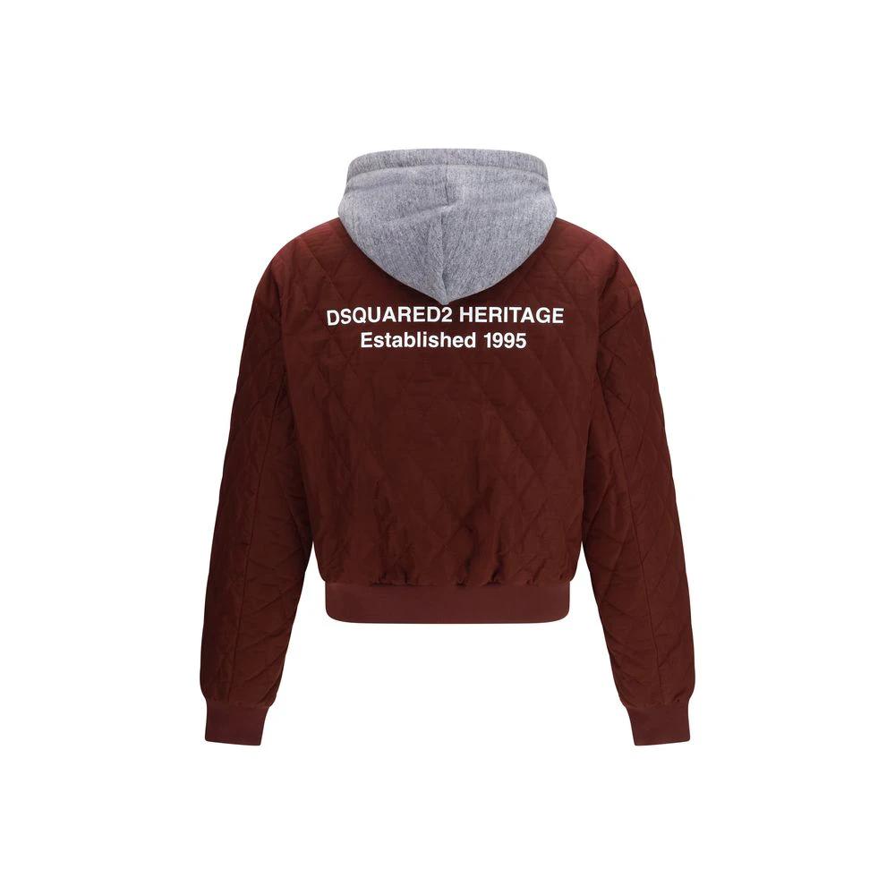 Dsquared² Bordeaux Stoff-Bomberjacke by Dsquared²