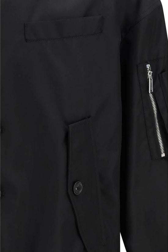 Dsquared² Schwarzer Polyamid-Bomber by Dsquared²
