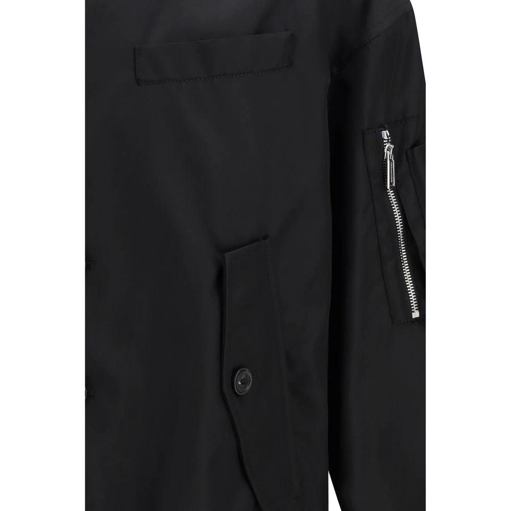 Dsquared² Schwarzer Polyamid-Bomber by Dsquared²