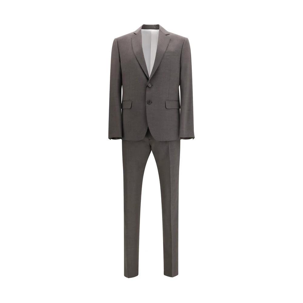 Dsquared² Grauer Zweiteiler aus Fleece-Wolle by Dsquared²