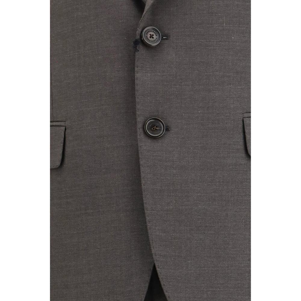 Dsquared² Grauer Zweiteiler aus Fleece-Wolle by Dsquared²