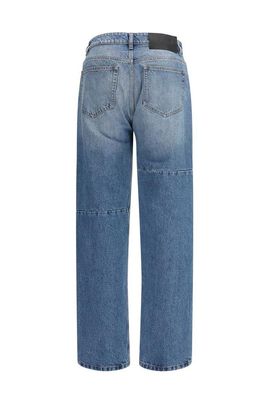 MM6 Blaue Baumwolljeans Denim by MM6