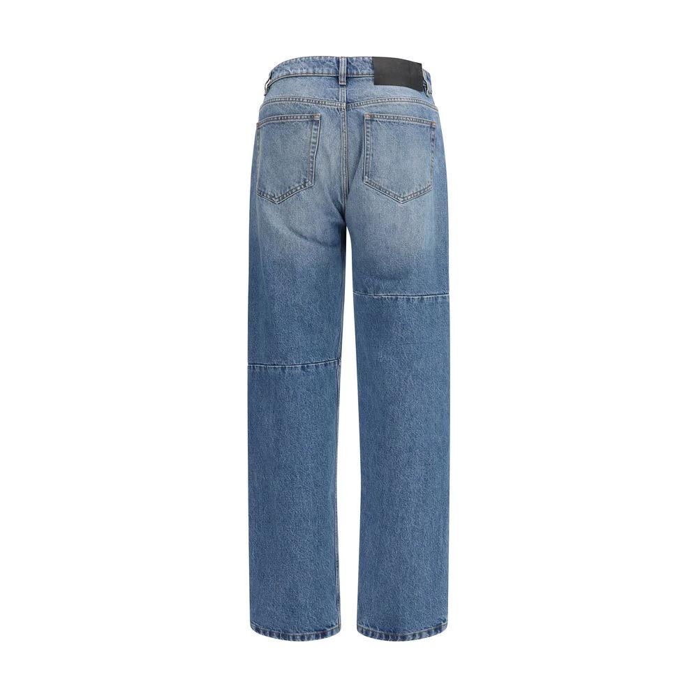 MM6 Blaue Baumwolljeans Denim by MM6
