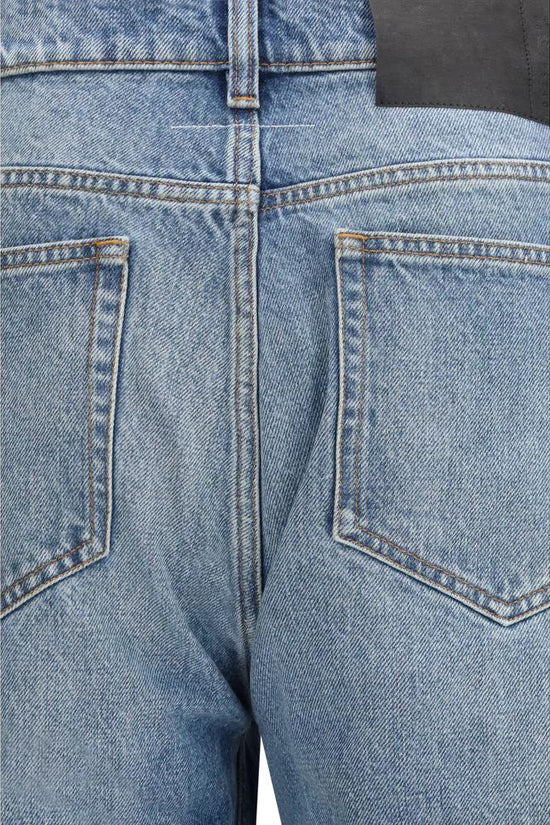 MM6 Blaue Baumwolljeans Denim by MM6