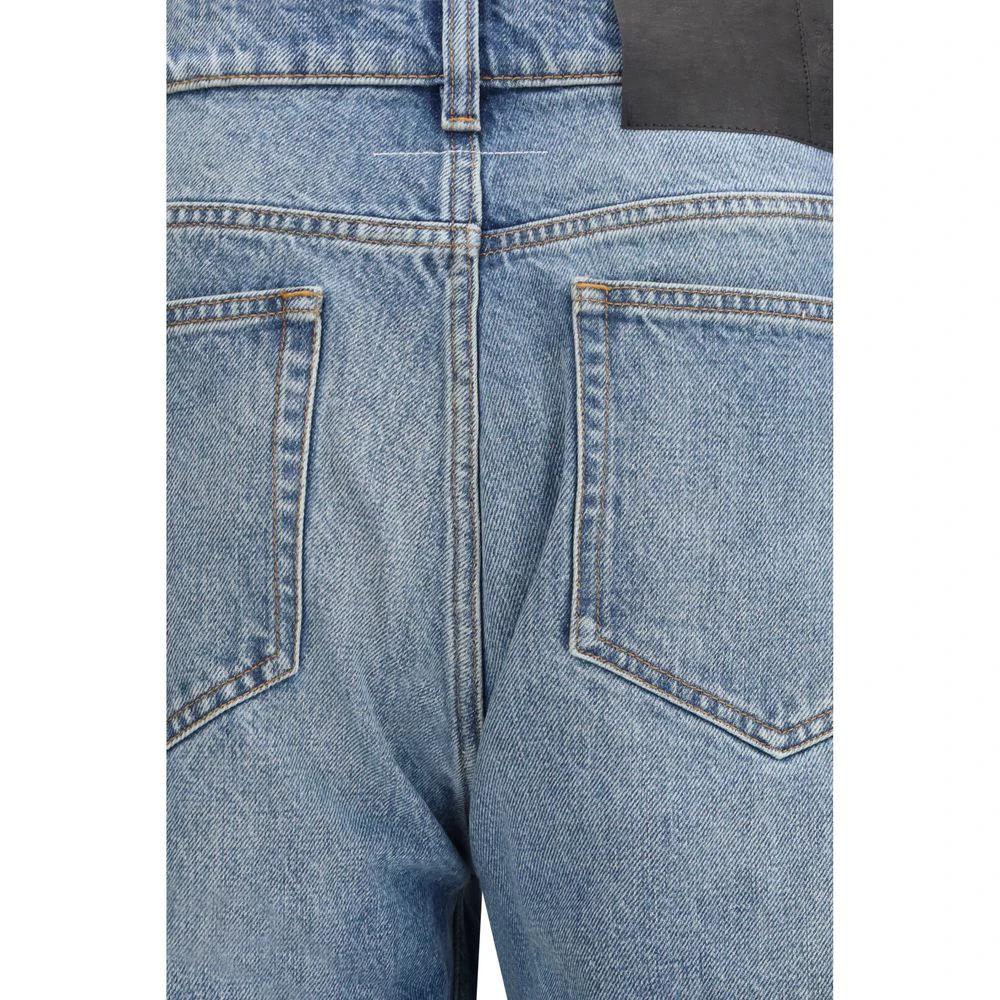 MM6 Blaue Baumwolljeans Denim by MM6