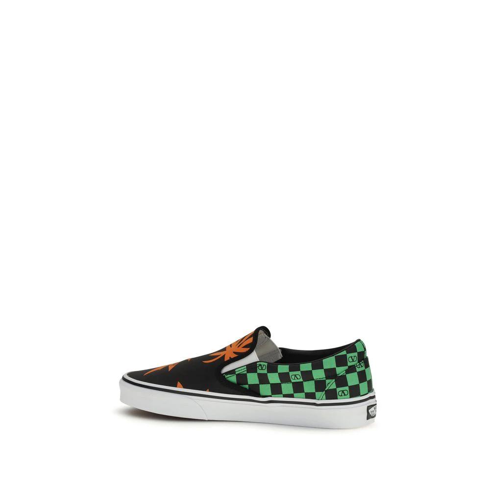 Valentino Garavani Mehrfarbige Low-Top-Sneaker aus Baumwolle by Valentino Garavani
