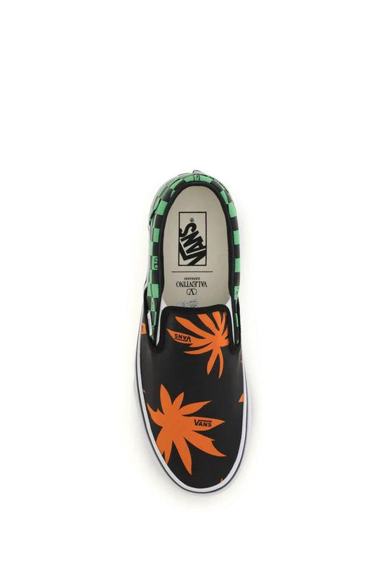 Valentino Garavani Mehrfarbige Low-Top-Sneaker aus Baumwolle by Valentino Garavani