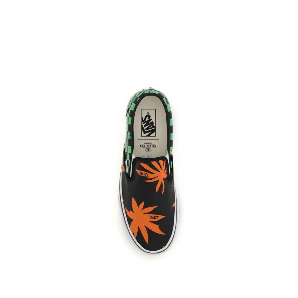 Valentino Garavani Mehrfarbige Low-Top-Sneaker aus Baumwolle by Valentino Garavani