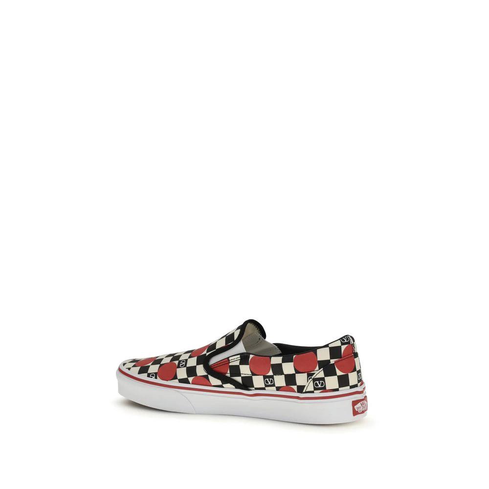 Valentino Garavani Mehrfarbige Low-Top-Sneaker aus Baumwolle by Valentino Garavani