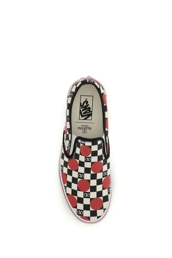 Valentino Garavani Mehrfarbige Low-Top-Sneaker aus Baumwolle by Valentino Garavani