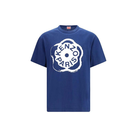 Kenzo Blaues Baumwoll-T-Shirt by Kenzo