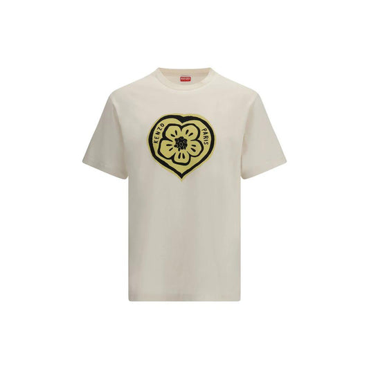 Kenzo Beige Cotton T-Shirt by Kenzo