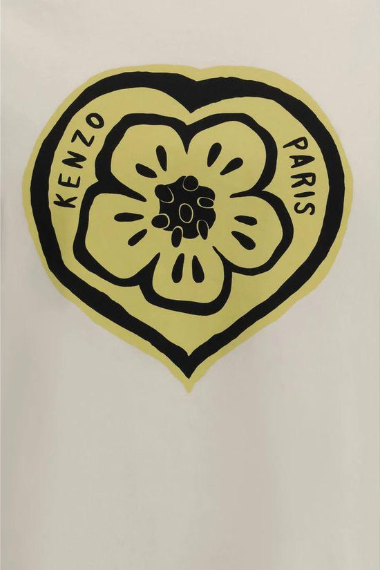 Kenzo Beige Cotton T-Shirt by Kenzo