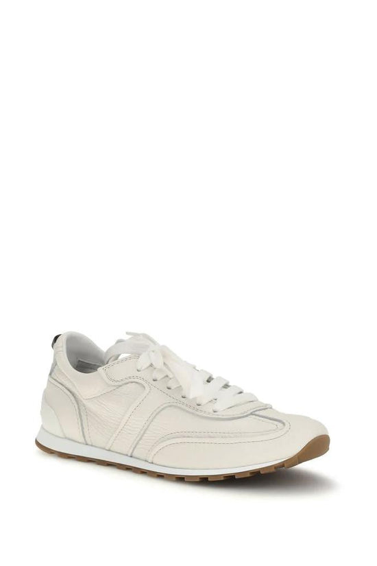 Brunello Cucinelli Weiße Low-Top-Sneaker aus Kalbsleder Bos Taurus by Brunello Cucinelli