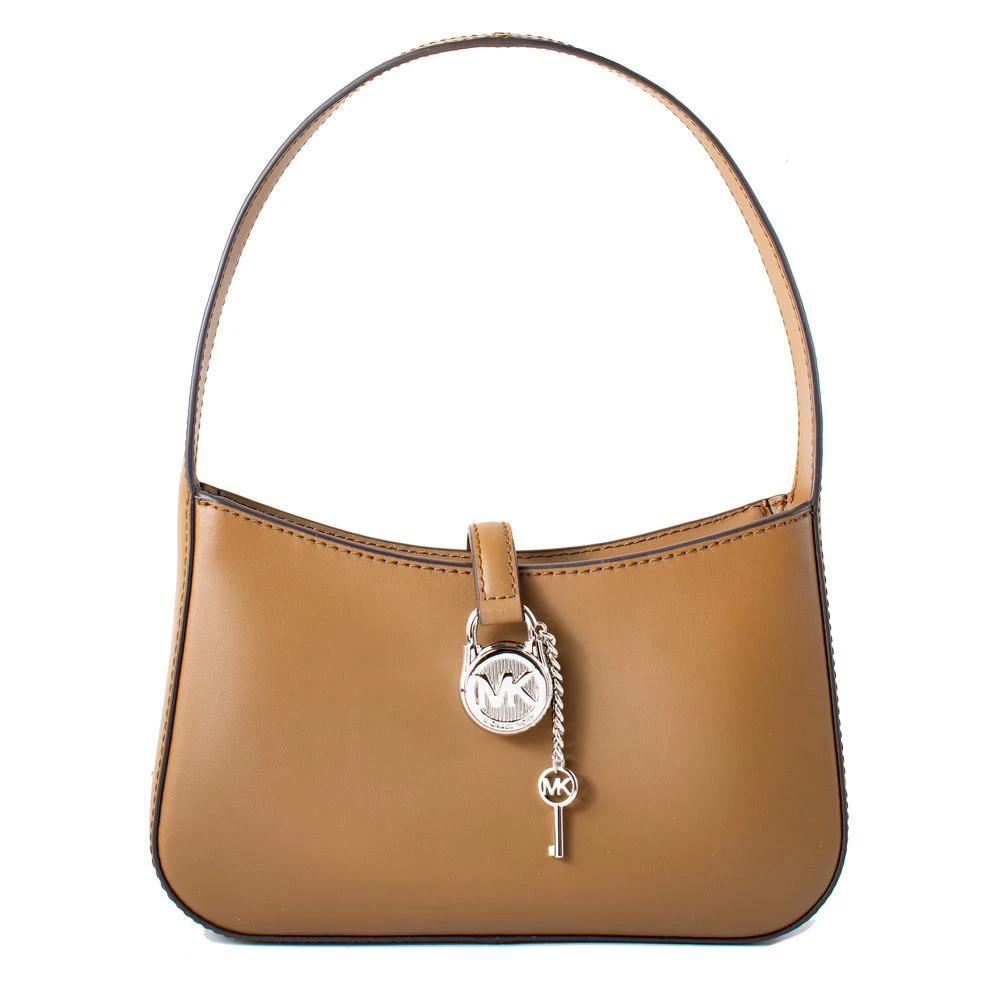 Michael Kors Braune Leder Schultertasche by Michael Kors
