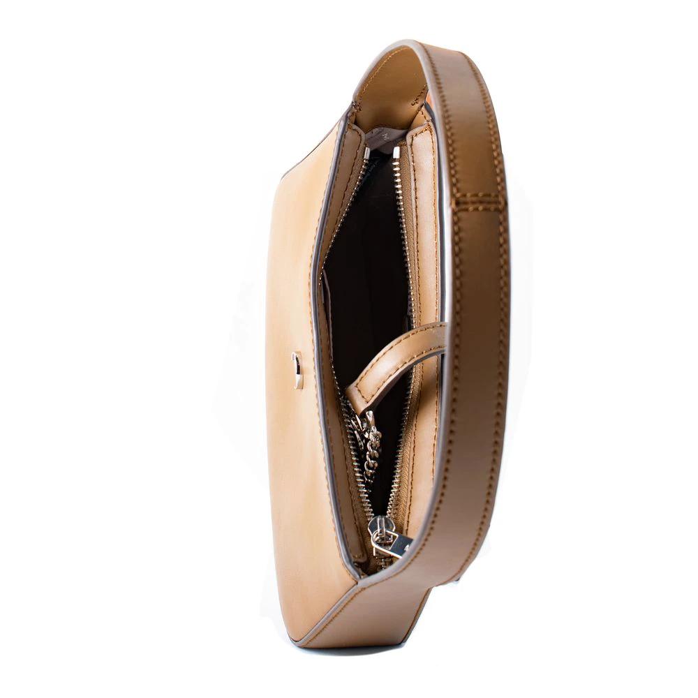 Michael Kors Braune Leder Schultertasche by Michael Kors
