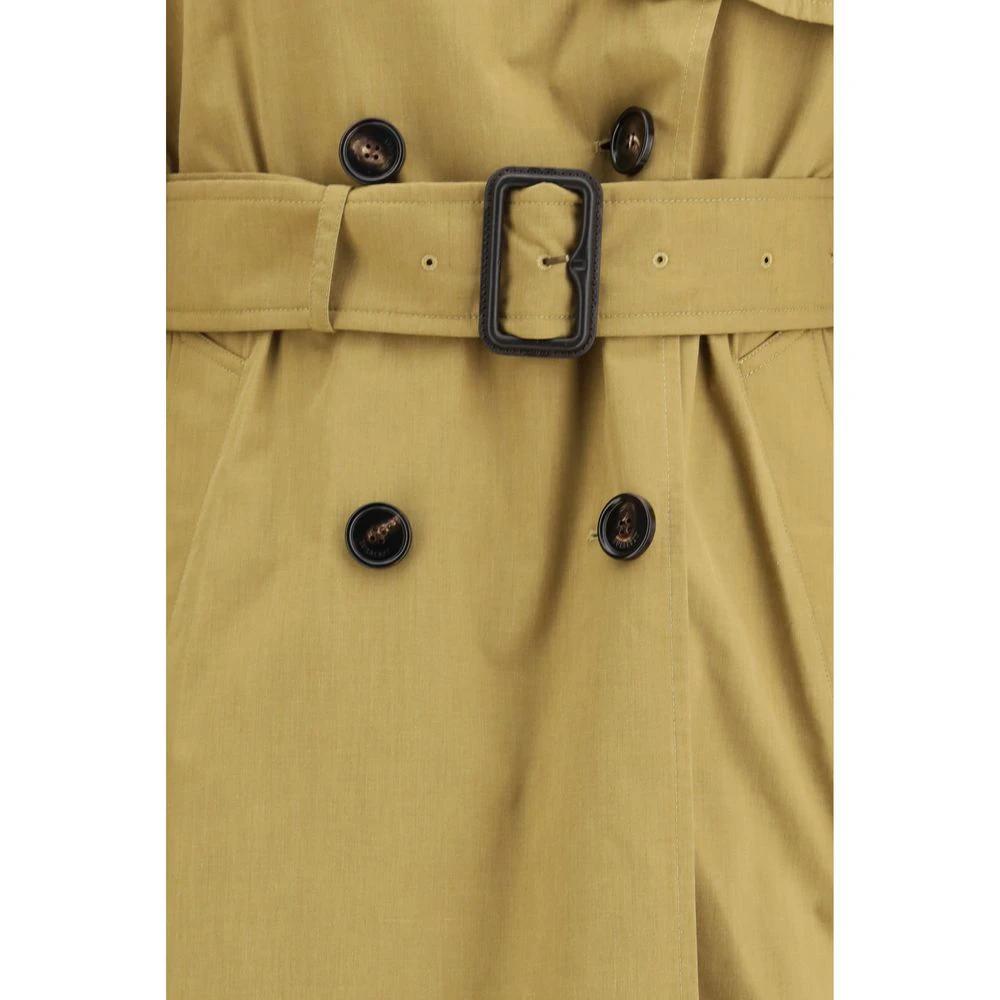 Burberry Beige Polyester Trenchcoat by Burberry