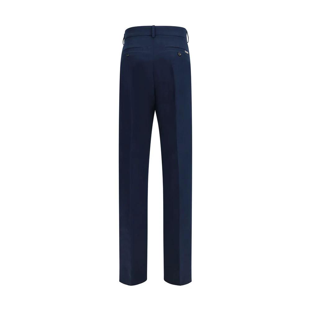 Ferragamo Blaue Baumwoll-Chino-Hose by Ferragamo