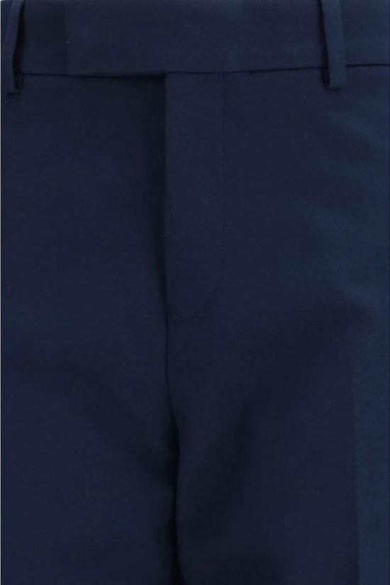 Ferragamo Blaue Baumwoll-Chino-Hose by Ferragamo