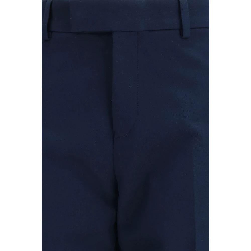 Ferragamo Blaue Baumwoll-Chino-Hose by Ferragamo