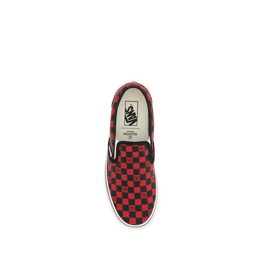 Valentino Garavani Mehrfarbige Low-Top-Sneaker aus Baumwolle by Valentino Garavani