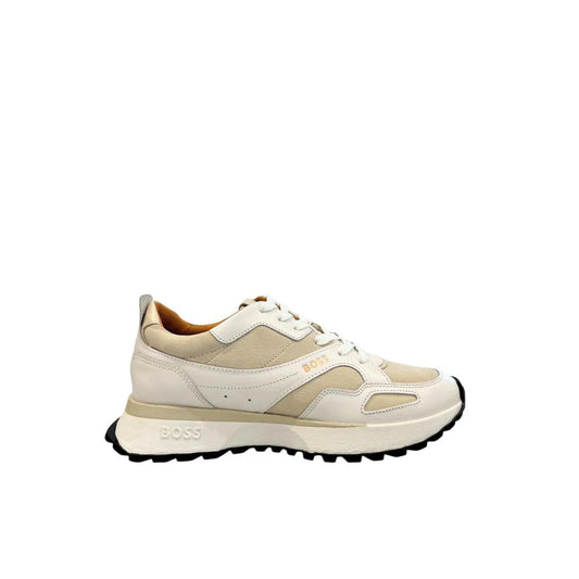 Hugo Boss Weiße Leder-Sneaker für Herren by Hugo Boss
