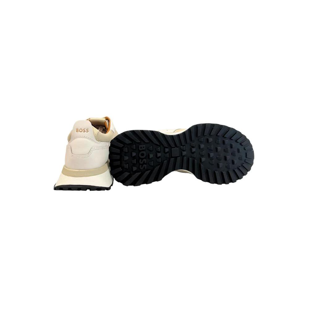 Hugo Boss Weiße Leder-Sneaker für Herren by Hugo Boss