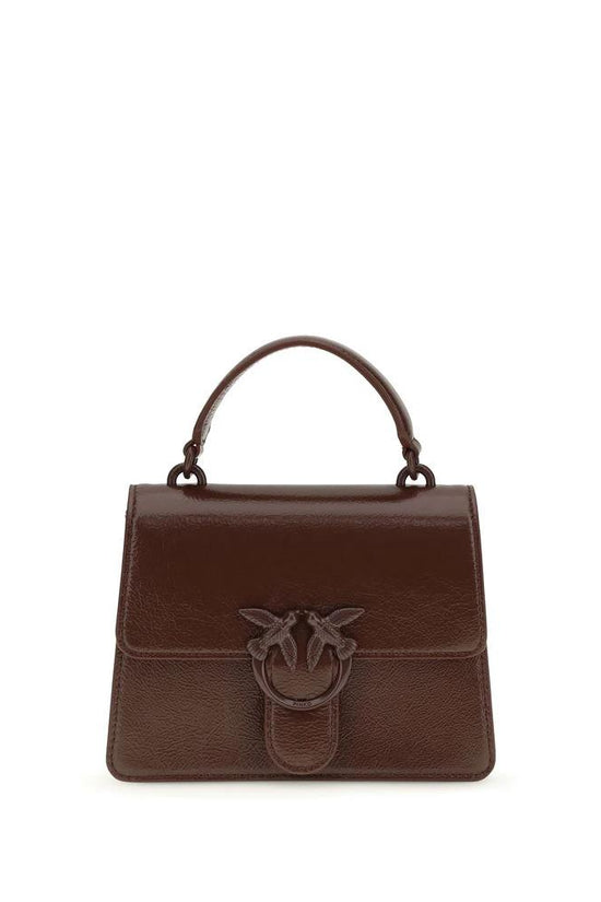 PINKO Braune Ziegenleder-Handtasche by PINKO
