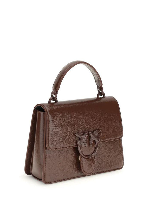 PINKO Braune Ziegenleder-Handtasche by PINKO