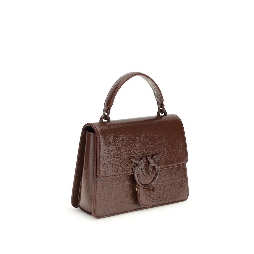 PINKO Braune Ziegenleder-Handtasche by PINKO