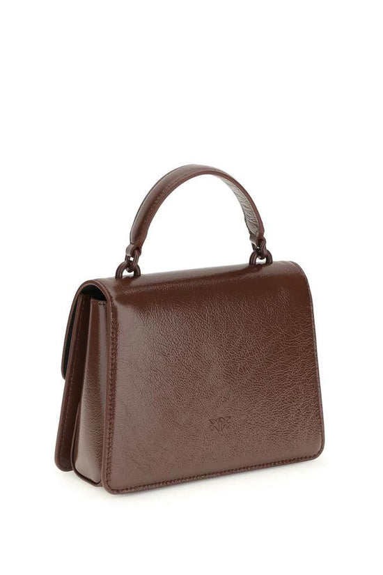 PINKO Braune Ziegenleder-Handtasche by PINKO