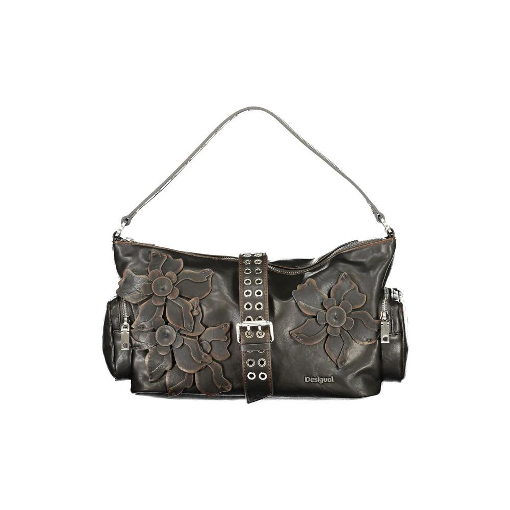 Desigual Damenhandtasche aus Polyurethan in Marrone by Desigual
