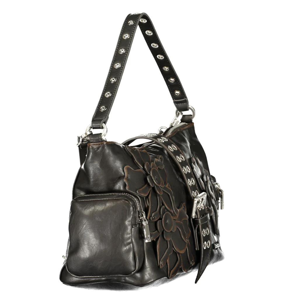 Desigual Damenhandtasche aus Polyurethan in Marrone by Desigual