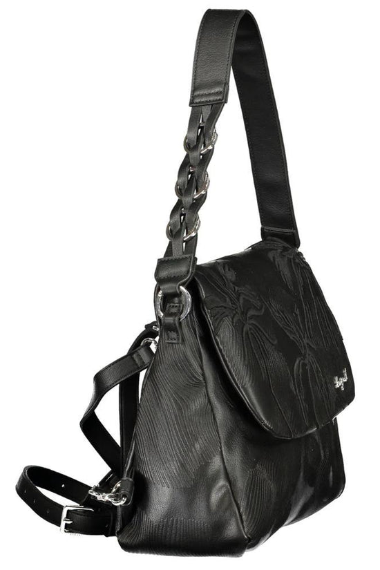 Desigual Schwarzer Rucksack aus Polyurethan für Damen by Desigual