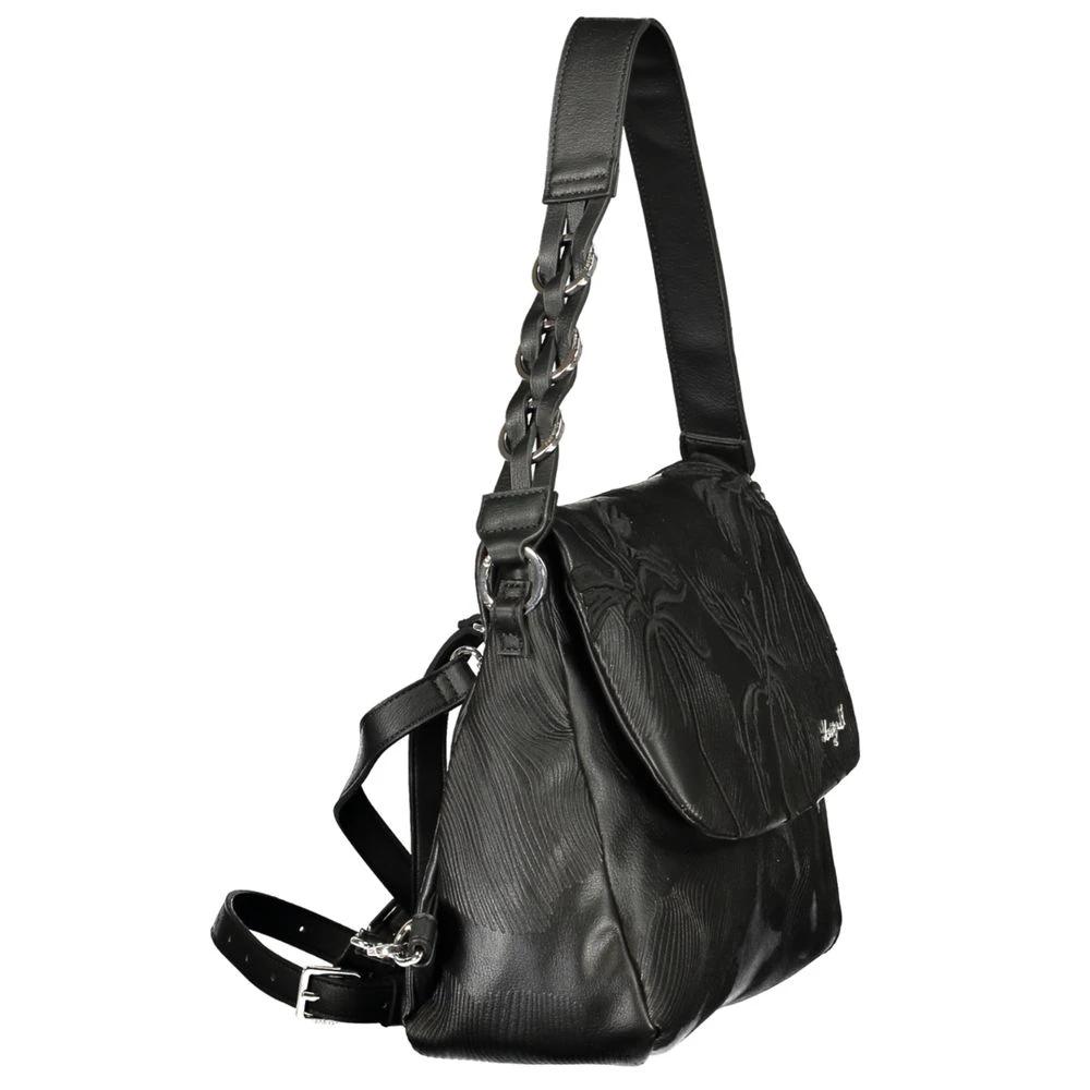 Desigual Schwarzer Rucksack aus Polyurethan für Damen by Desigual