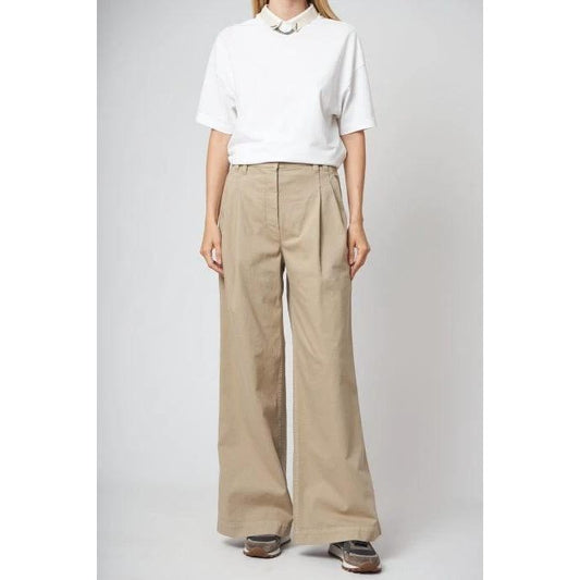 Brunello Cucinelli Cucinelli Braune Baumwoll-Freizeithose by Brunello Cucinelli Cucinelli