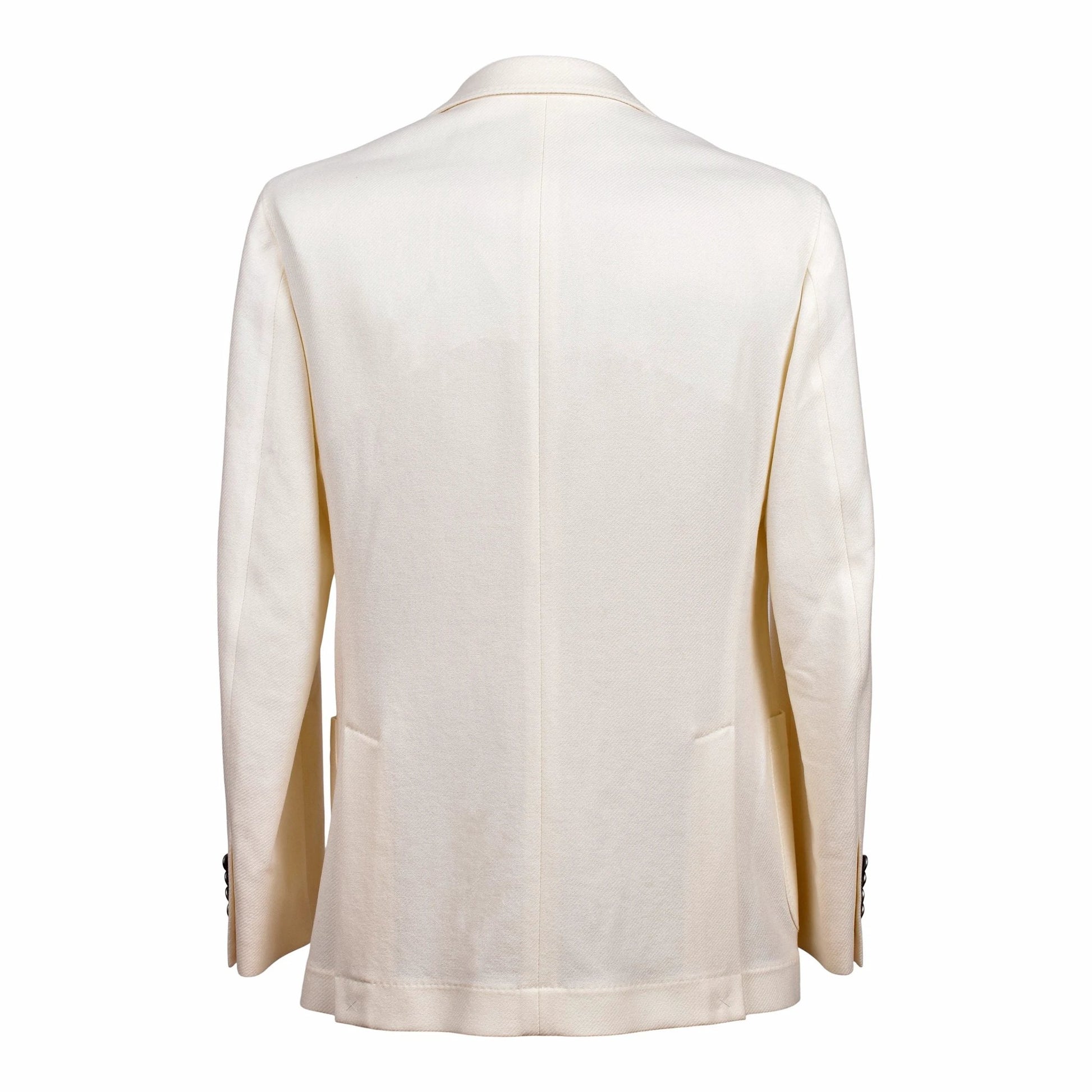 Brunello Cucinelli Weißer Wollblazer by Brunello Cucinelli