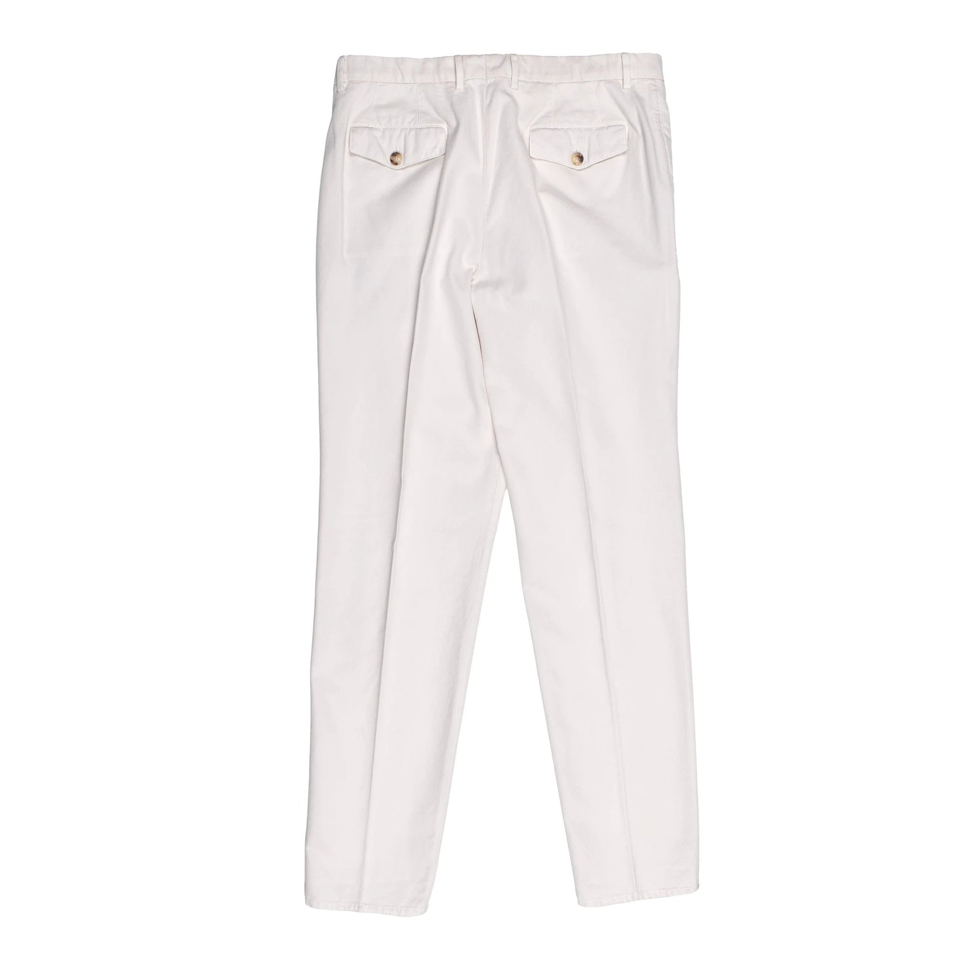 Brunello Cucinelli Weiße Baumwollhose für den Alltag by Brunello Cucinelli