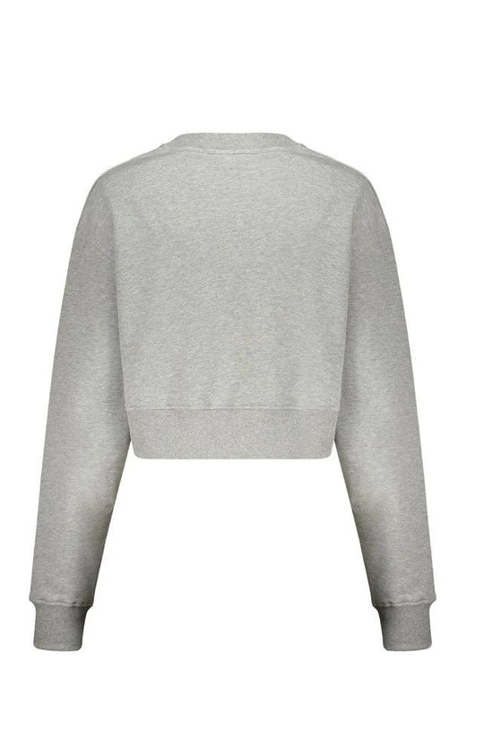 Balmain Graues Baumwoll-Sweatshirt by Balmain