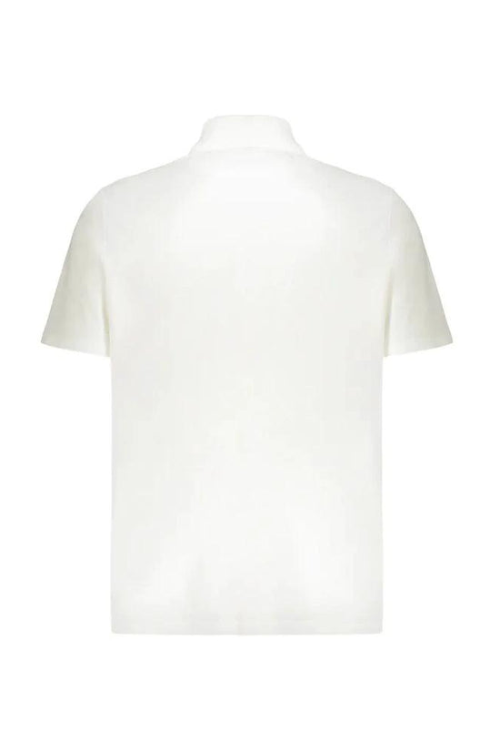 Balmain Weißes Poloshirt aus Baumwolle by Balmain